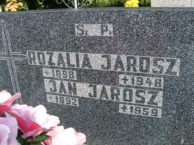 Rozalia Jarosz 1898 Polanka Wielka - Grobonet - Wyszukiwarka osób pochowanych