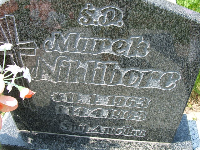 Marek Nikliborc 1963 Polanka Wielka - Grobonet - Wyszukiwarka osób pochowanych