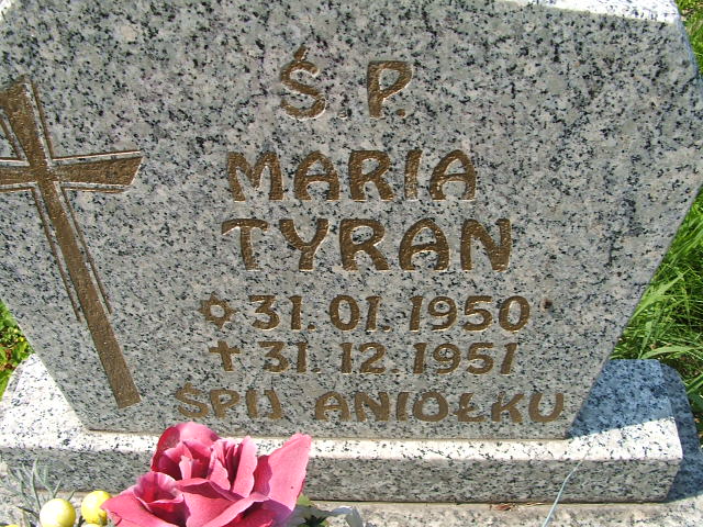 Maria Tyran 1950 Polanka Wielka - Grobonet - Wyszukiwarka osób pochowanych