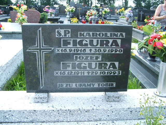 Józef Figura  1941 Polanka Wielka - Grobonet - Wyszukiwarka osób pochowanych