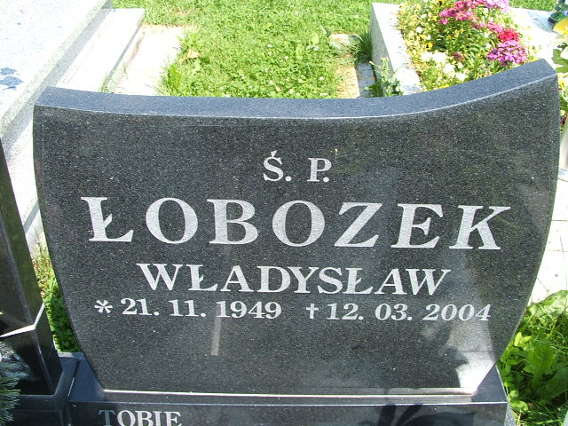 Władysław Łobozek 1949 Polanka Wielka - Grobonet - Wyszukiwarka osób pochowanych